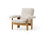 Audo Copenhagen Brasilia Lounge Chair & Ottoman Oak