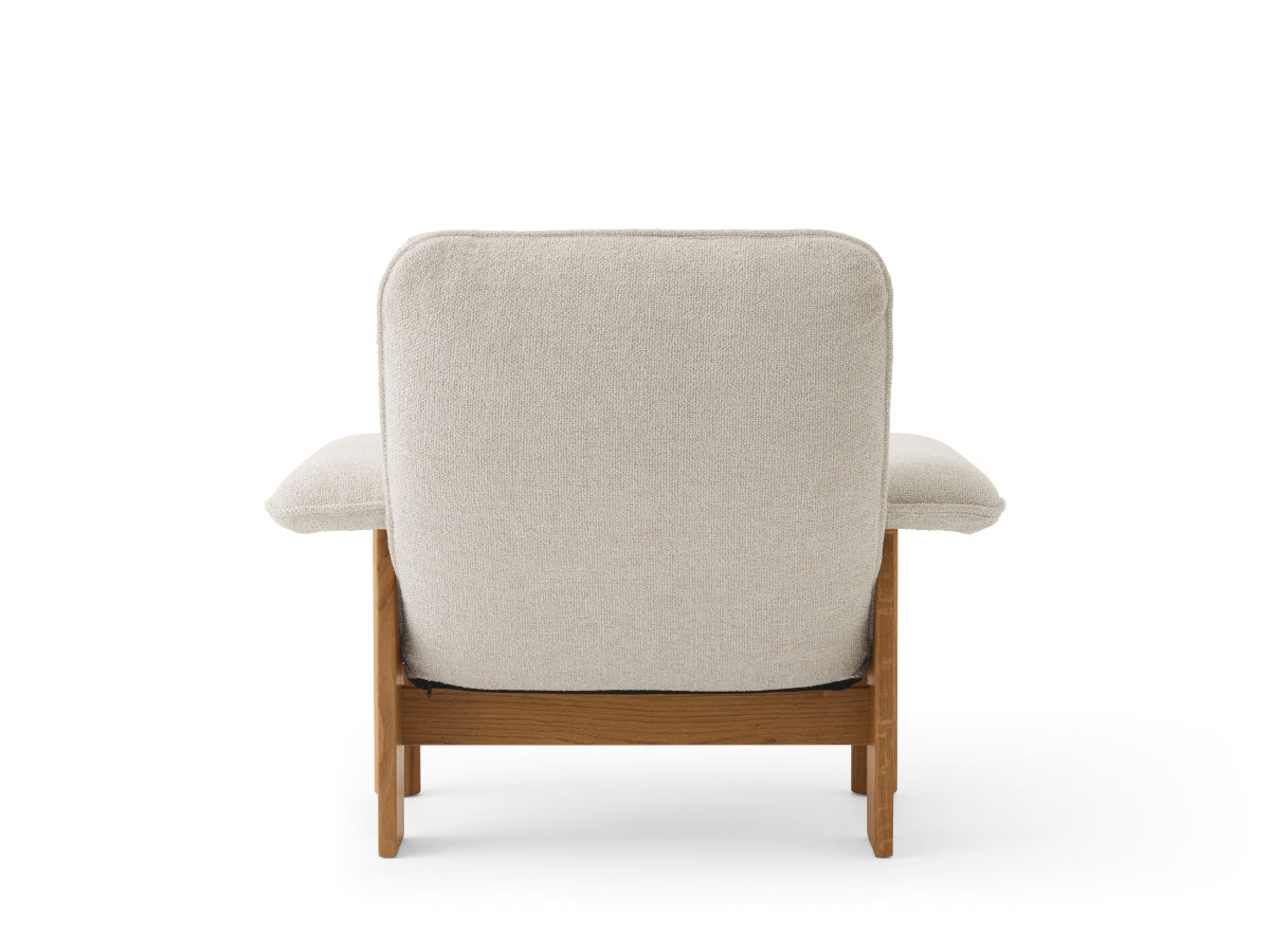 Audo Copenhagen Brasilia Lounge Chair & Ottoman Oak