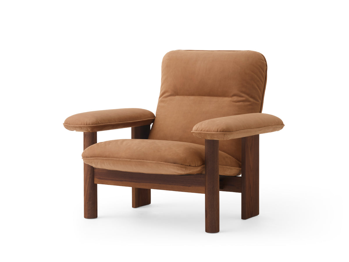 Audo Copenhagen Brasilia Lounge Chair Walnut