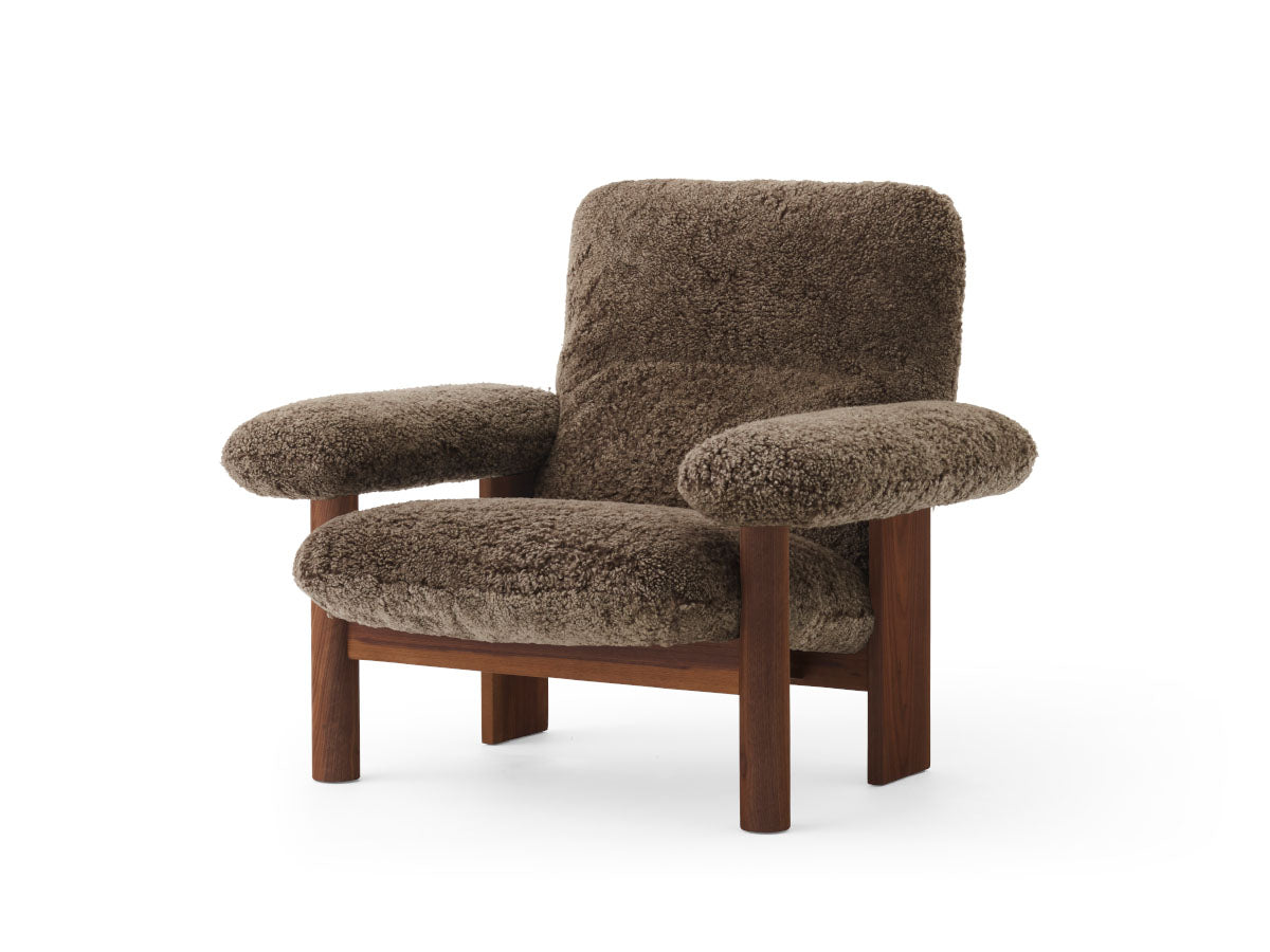 Audo Copenhagen Brasilia Lounge Chair Walnut