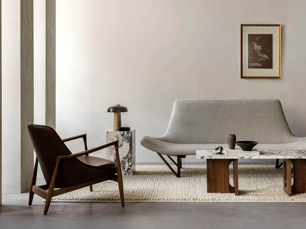 Audo Copenhagen Elizabeth Lounge Chair &amp; Ottoman