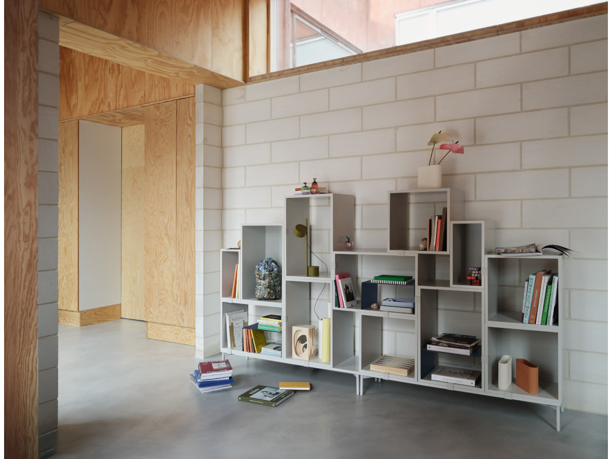Muuto Stacked Storage - Configuration 1 Bookcase | Scandinavian Design ...