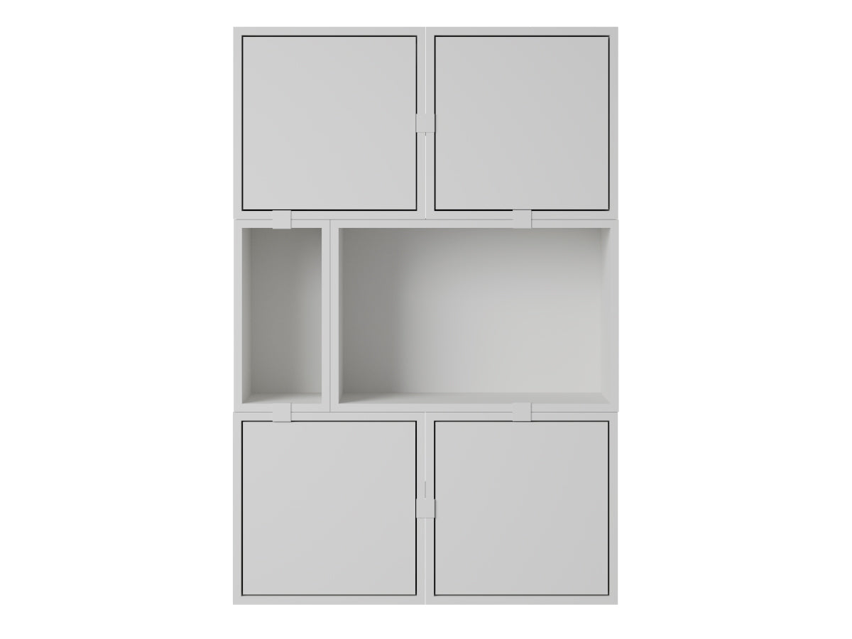 Muuto Stacked Storage - Configuration 4 Wall Mounted