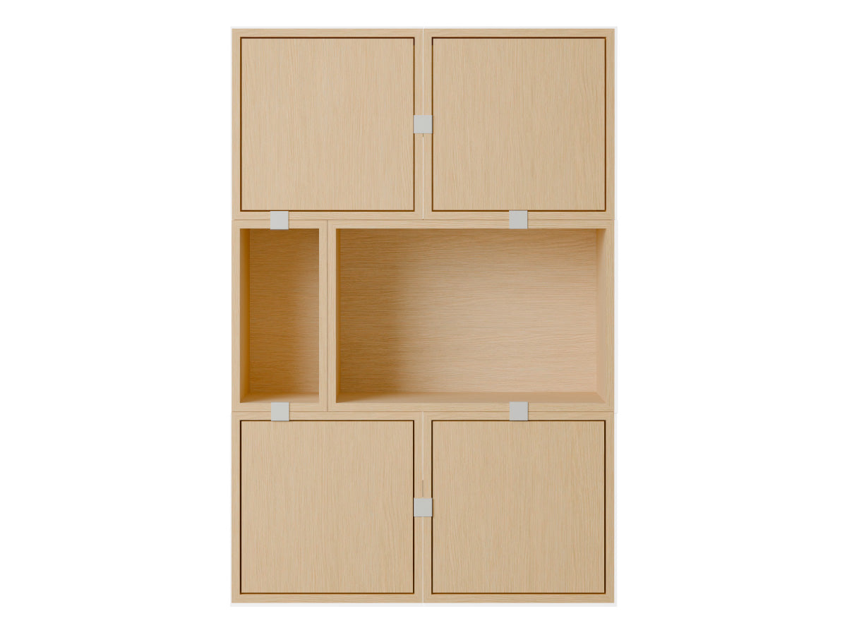 Muuto Stacked Storage - Configuration 4 Wall Mounted