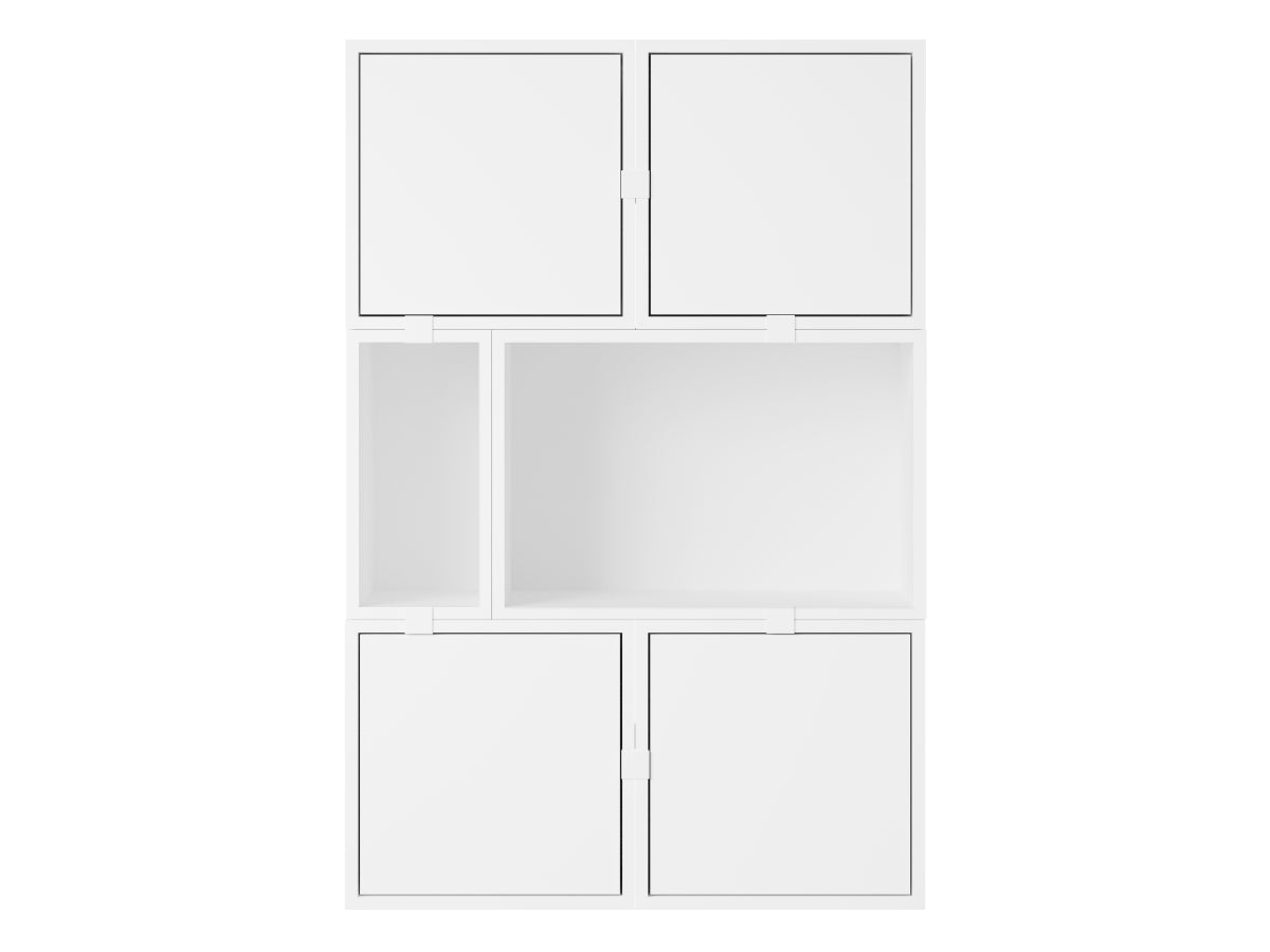 Muuto Stacked Storage - Configuration 4 Wall Mounted