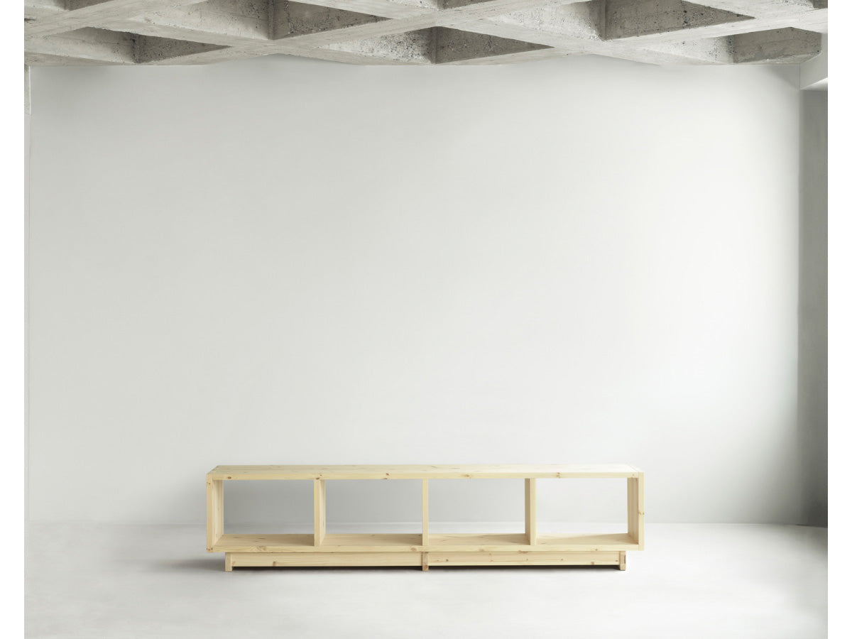 Normann Copenhagen Plank Bookcase Low