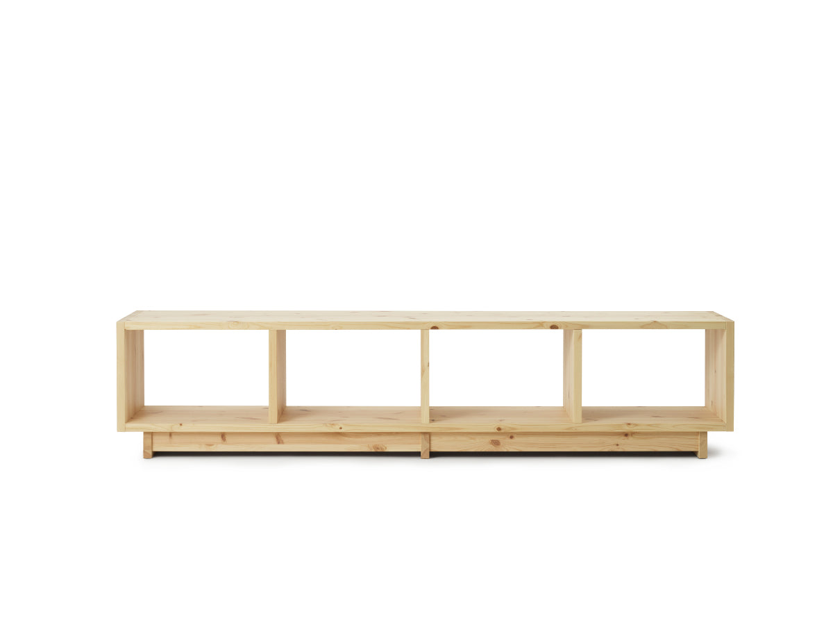 Normann Copenhagen Plank Bookcase Low