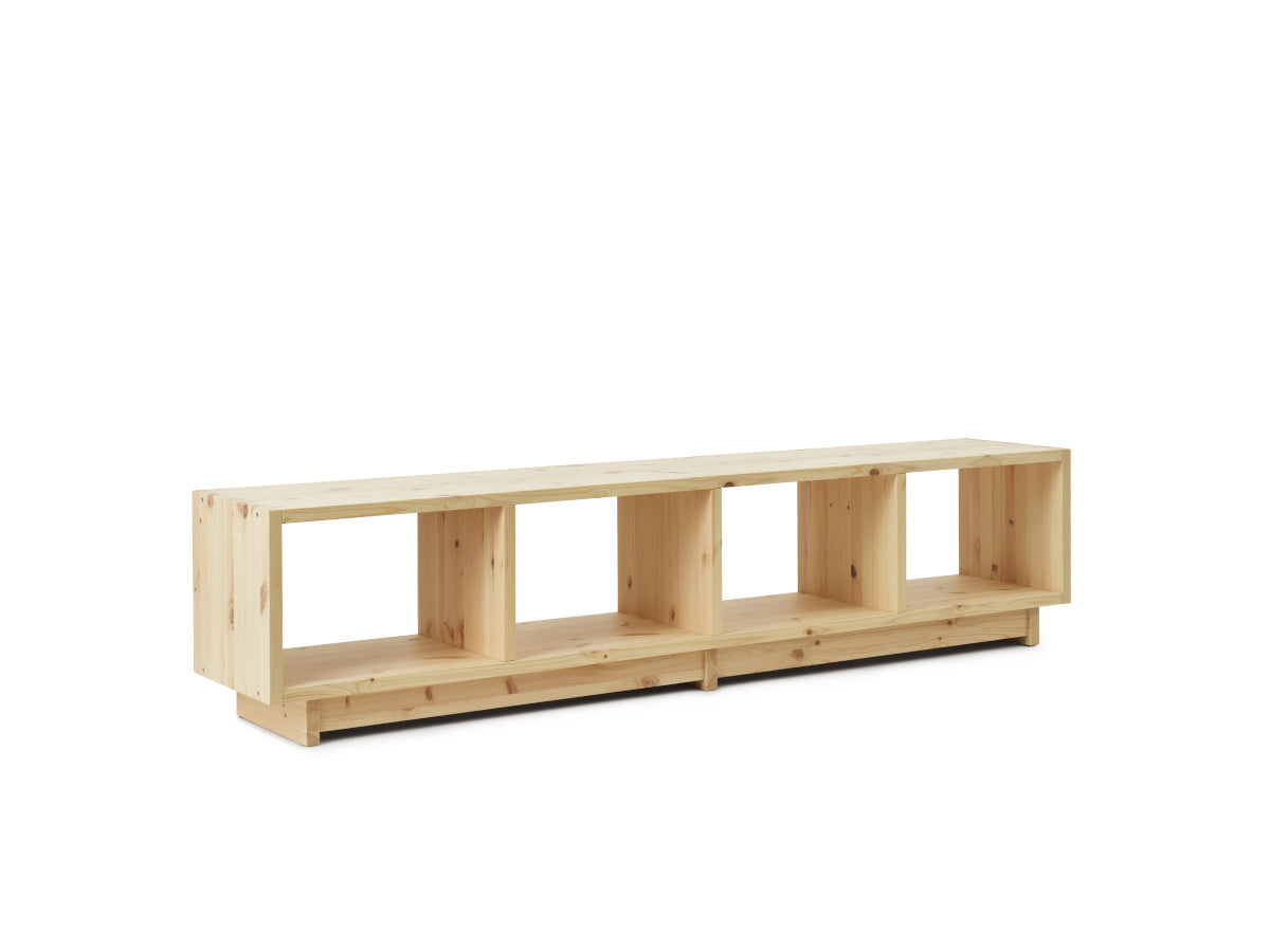 Normann Copenhagen Plank Bookcase Low