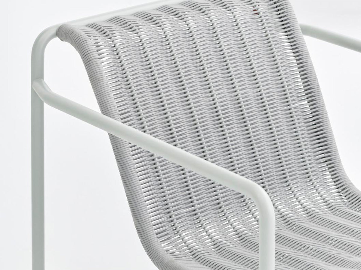 Hay Palissade Cord Lounge Chair Low