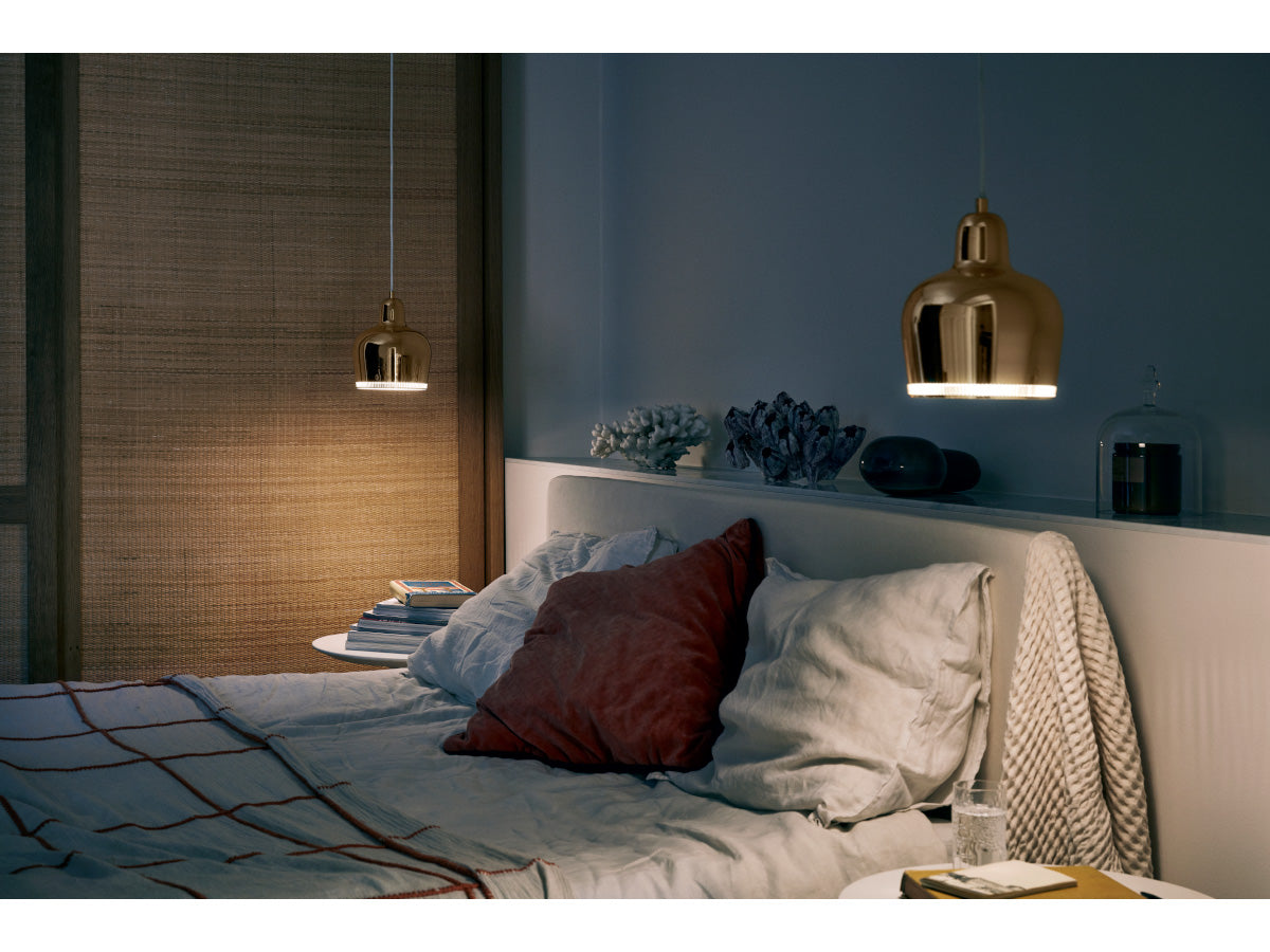 Artek A330S Golden Bell Suspension Light