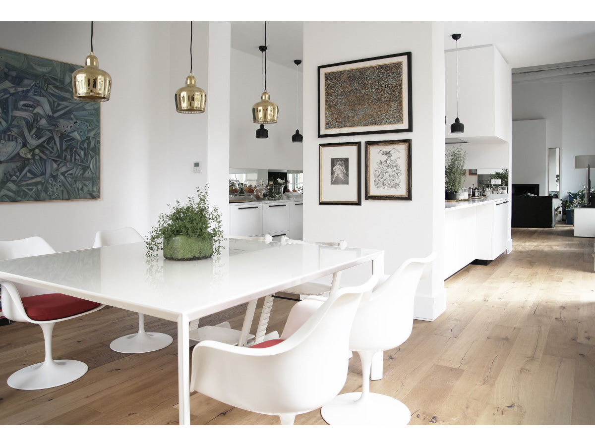 Artek A330S Golden Bell Suspension Light
