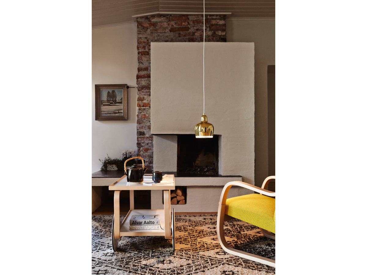 Artek A330S Golden Bell Suspension Light | Artek tea Trolley