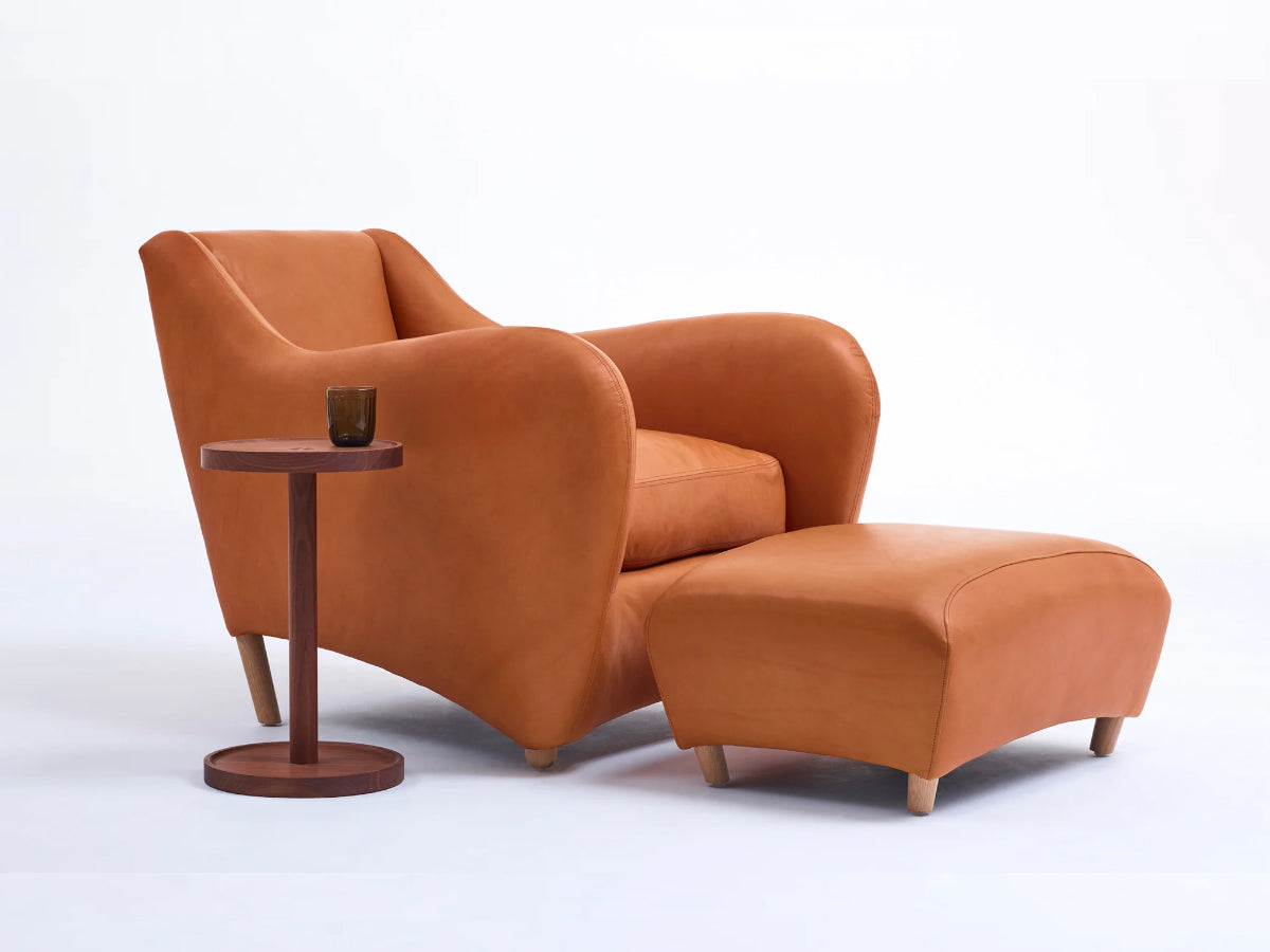 SCP Balzac Armchair & Ottoman