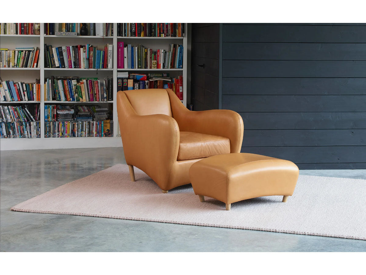 SCP Balzac Armchair & Ottoman