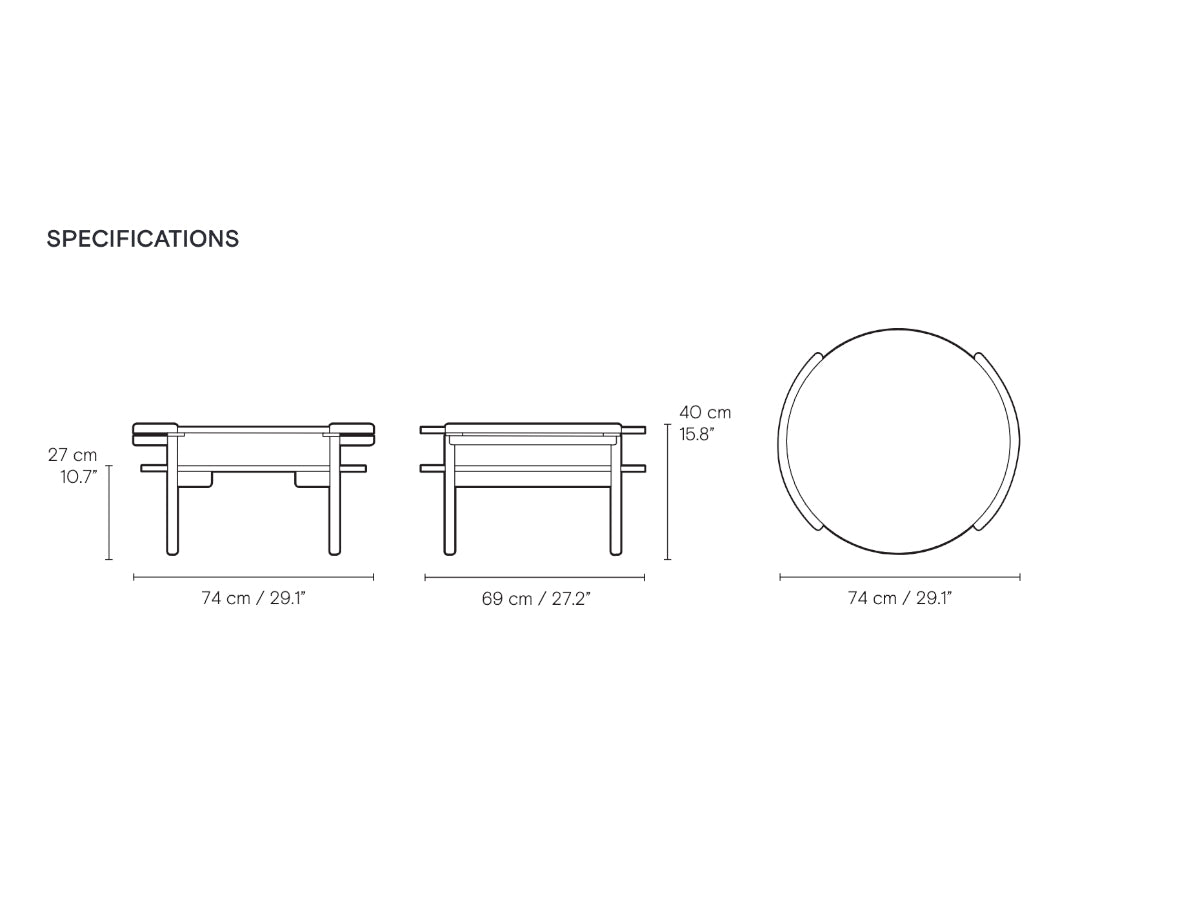 Carl Hansen RF1905 Sideways Table