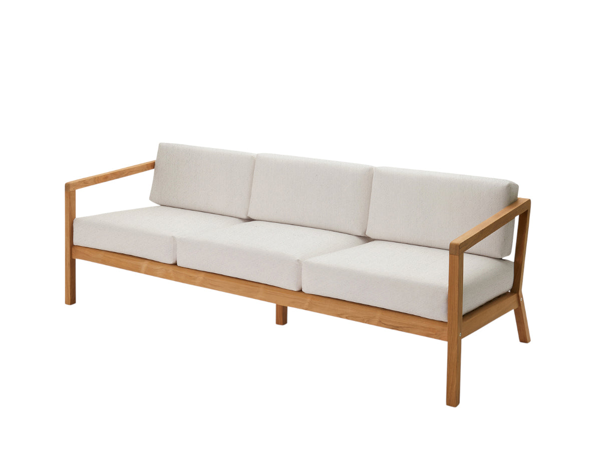 Skagerak by Fritz Hansen Virkelyst Outdoor 3 Seater Sofa