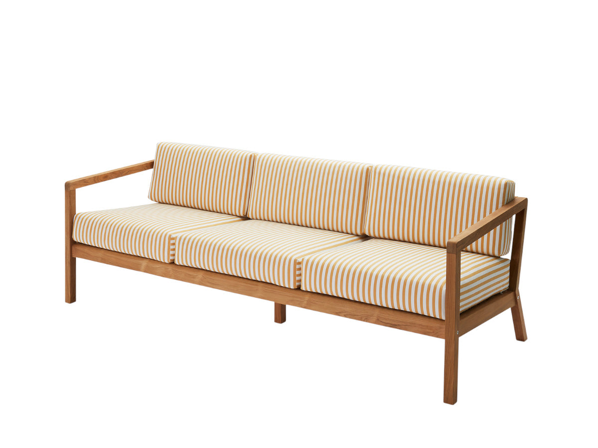 Skagerak by Fritz Hansen Virkelyst Outdoor 3 Seater Sofa