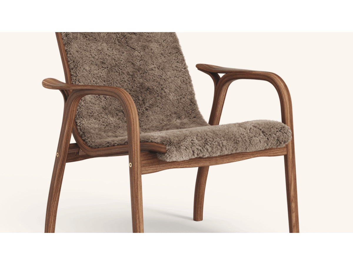 Swedese Lamino Chair & Ottoman - Sheepskin
