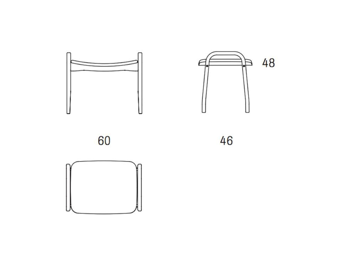 Swedese Lamino Chair & Ottoman - Leather
