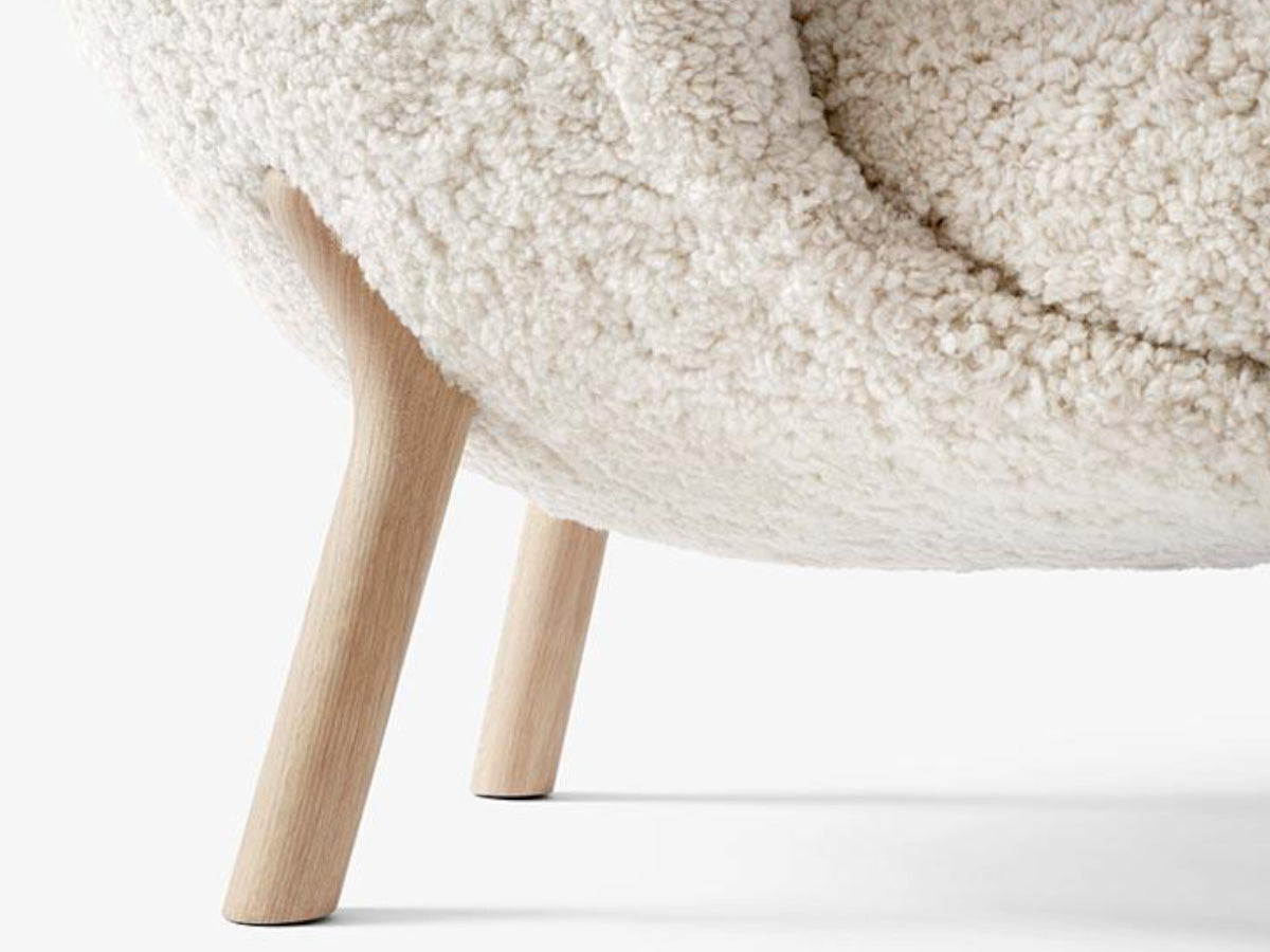 &amp;Tradition Little Petra VB1 Chair Sheepskin
