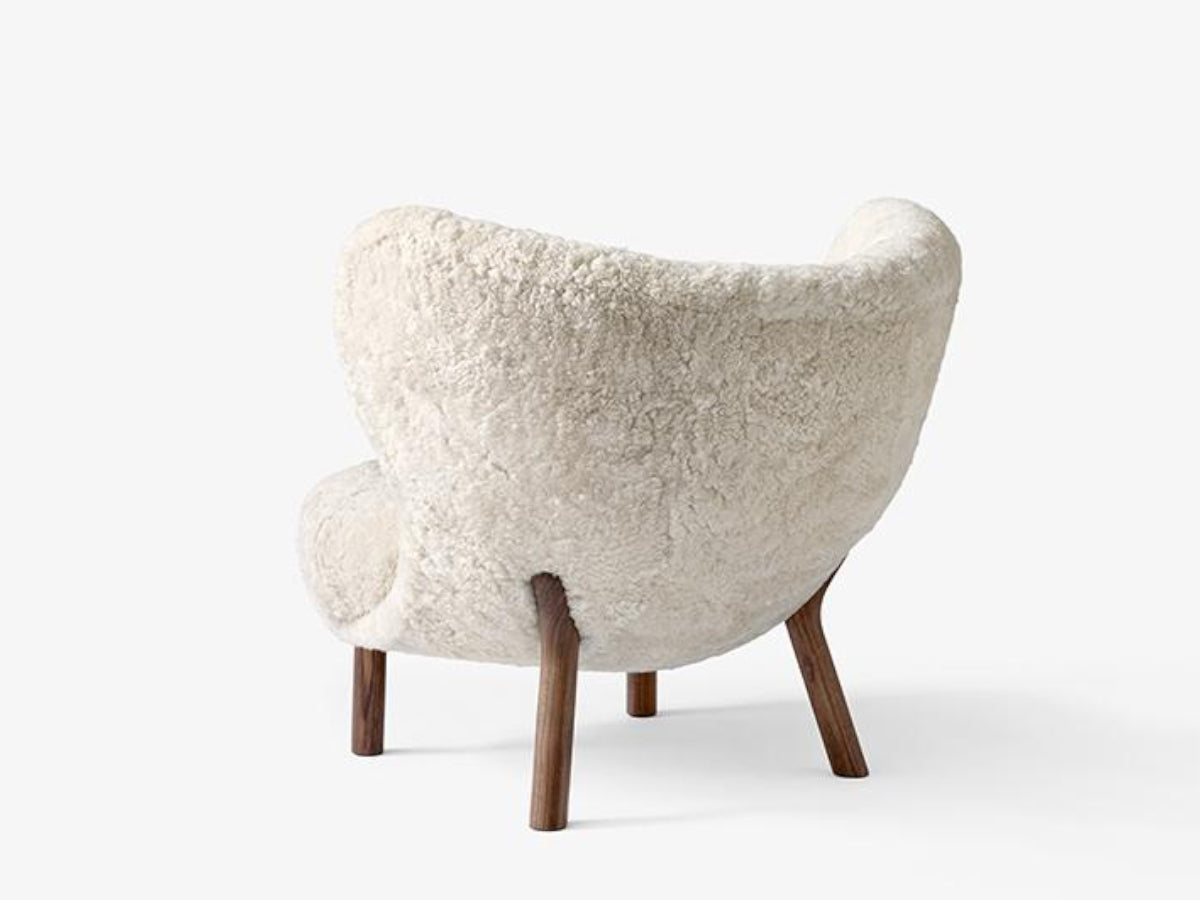 &Tradition Little Petra VB1 Chair Sheepskin & Footstool