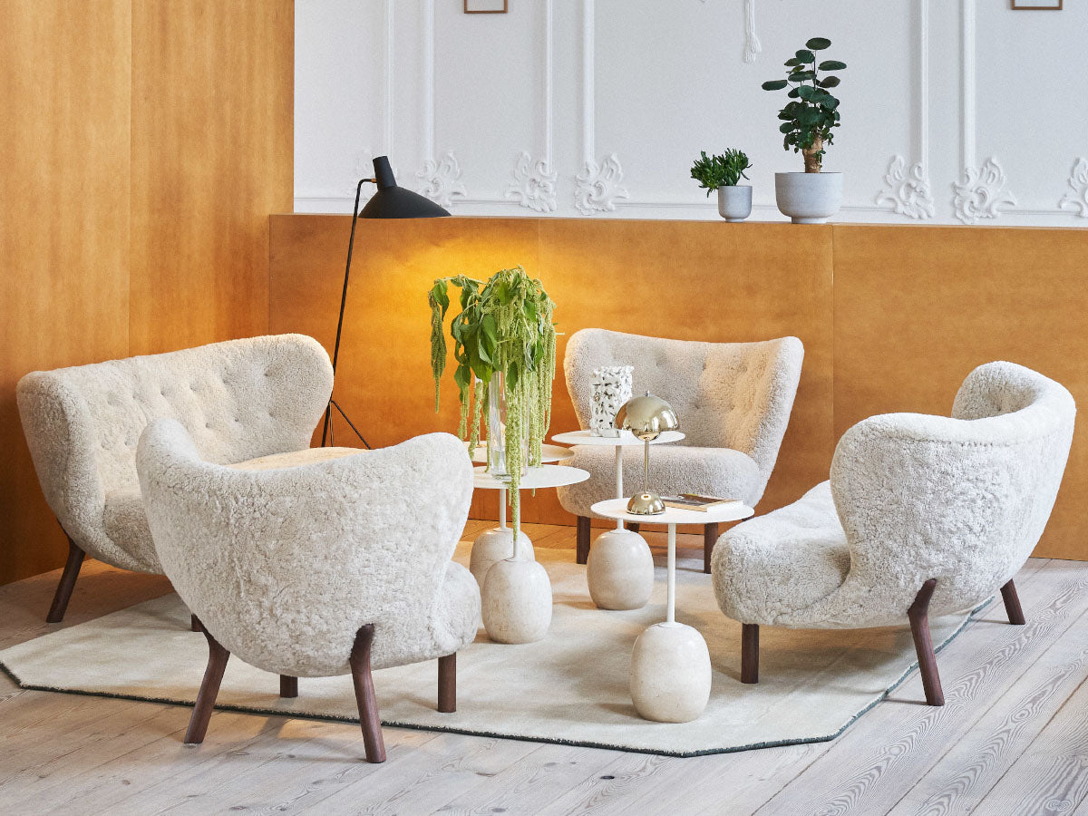 &amp;Tradition Little Petra VB1 Chair Sheepskin