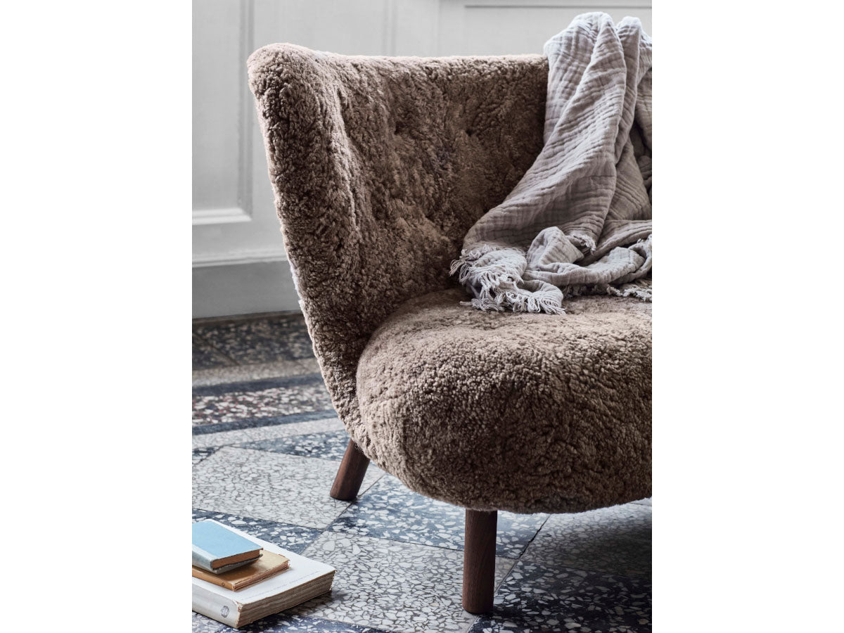 &Tradition Little Petra VB2 Sofa Sheepskin Sahara