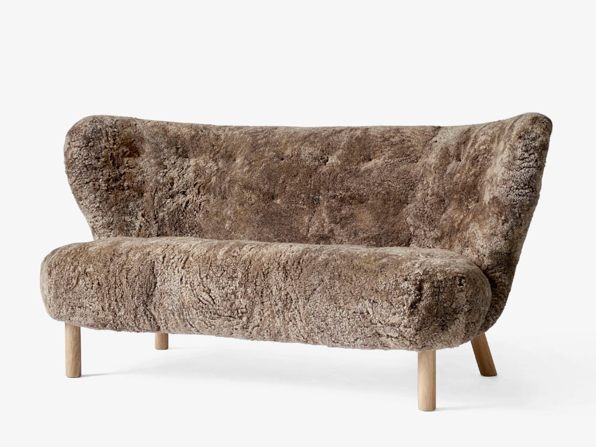 &Tradition Little Petra VB2 Sofa Sheepskin Sahara