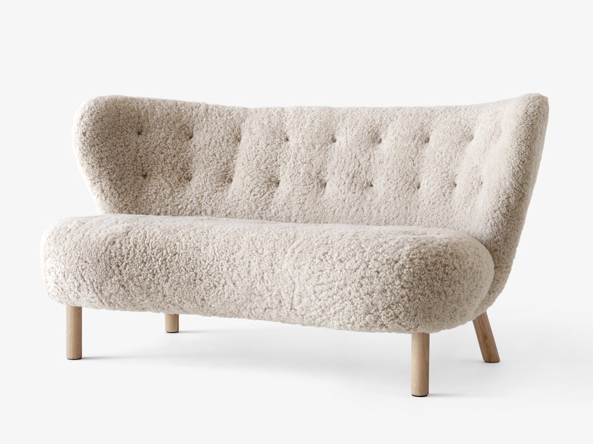 &Tradition Little Petra VB2 Sofa Sheepskin Moonlight