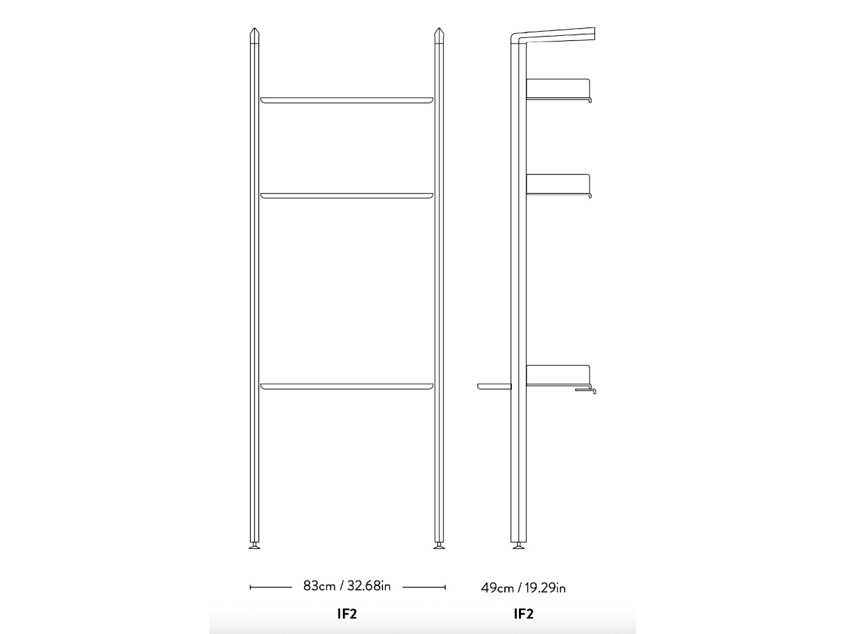 &amp;Tradition Rombe shelving - IF2
