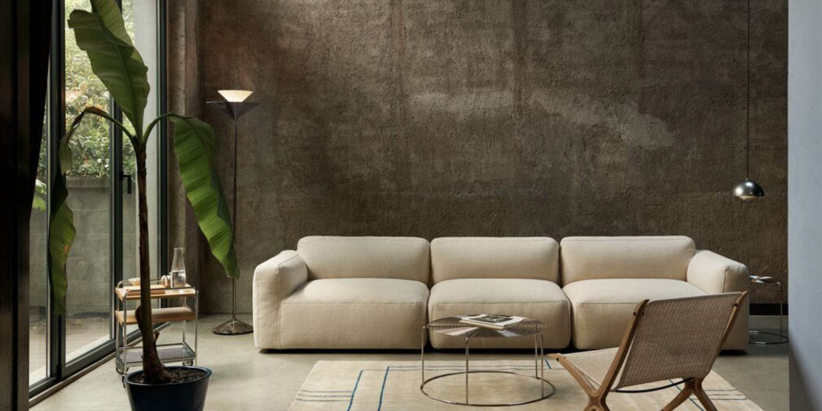 &tradition develius and wire coffee table