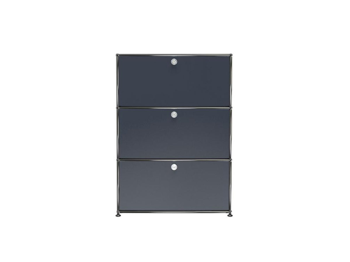 USM Haller 3 Drop Down Unit (G1) Anthracite