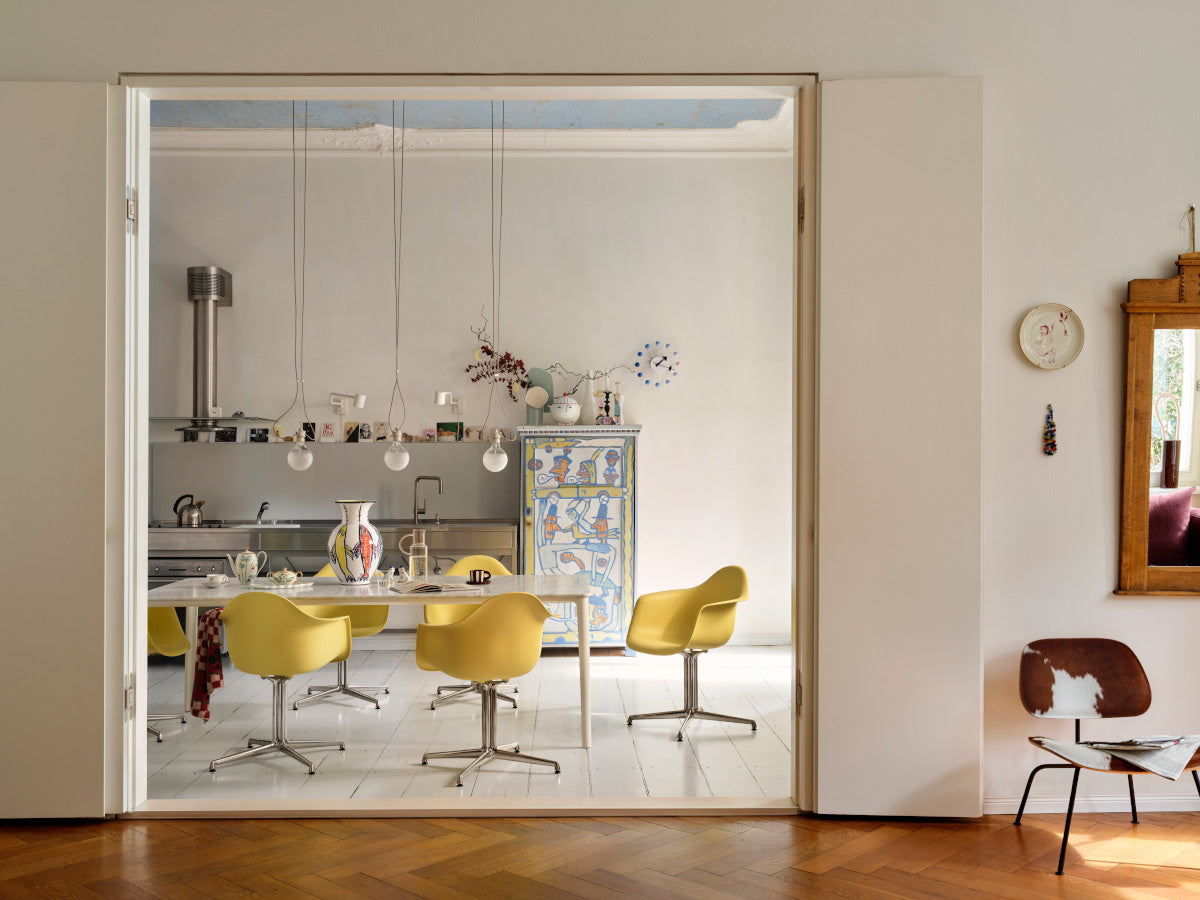 Vitra DAL Eames Plastic Chair - No Upholstery