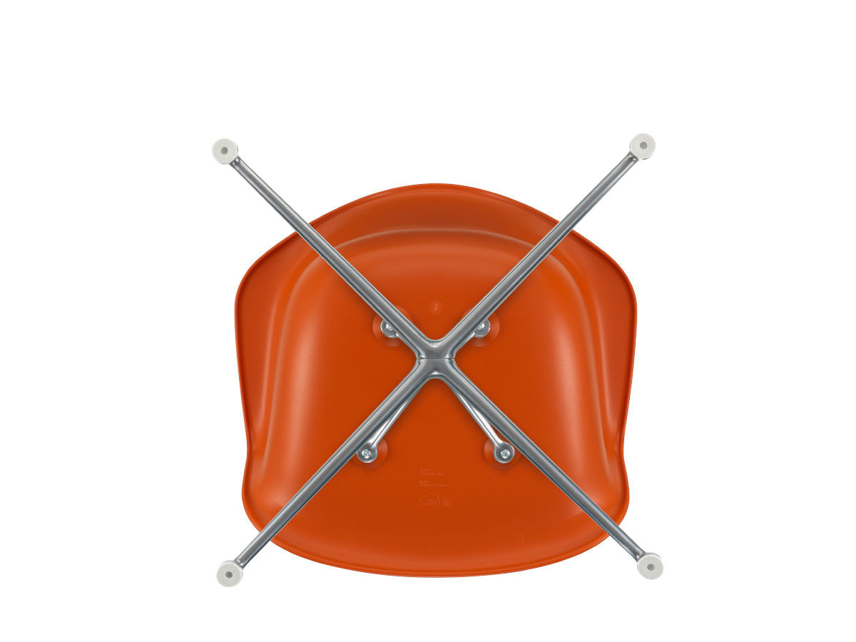 Vitra DAL Eames Plastic Chair - No Upholstery