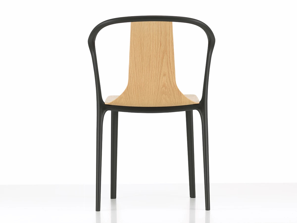 Vitra Belleville Armchair Wood - rear View