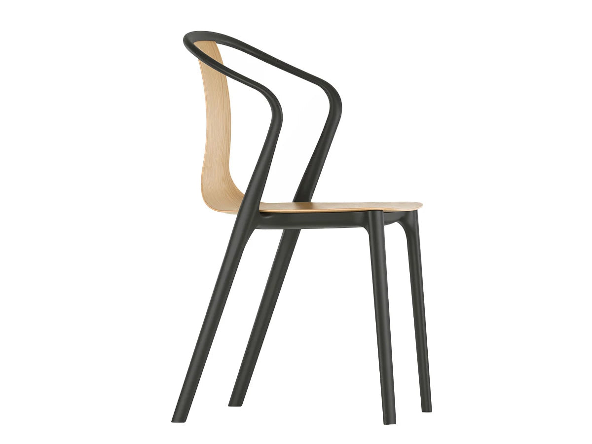 Vitra Belleville Armchair Wood - Natural Ash