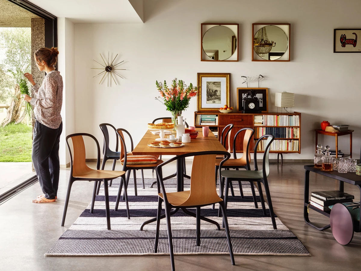 Vitra Belleville Armchair Wood - Room set