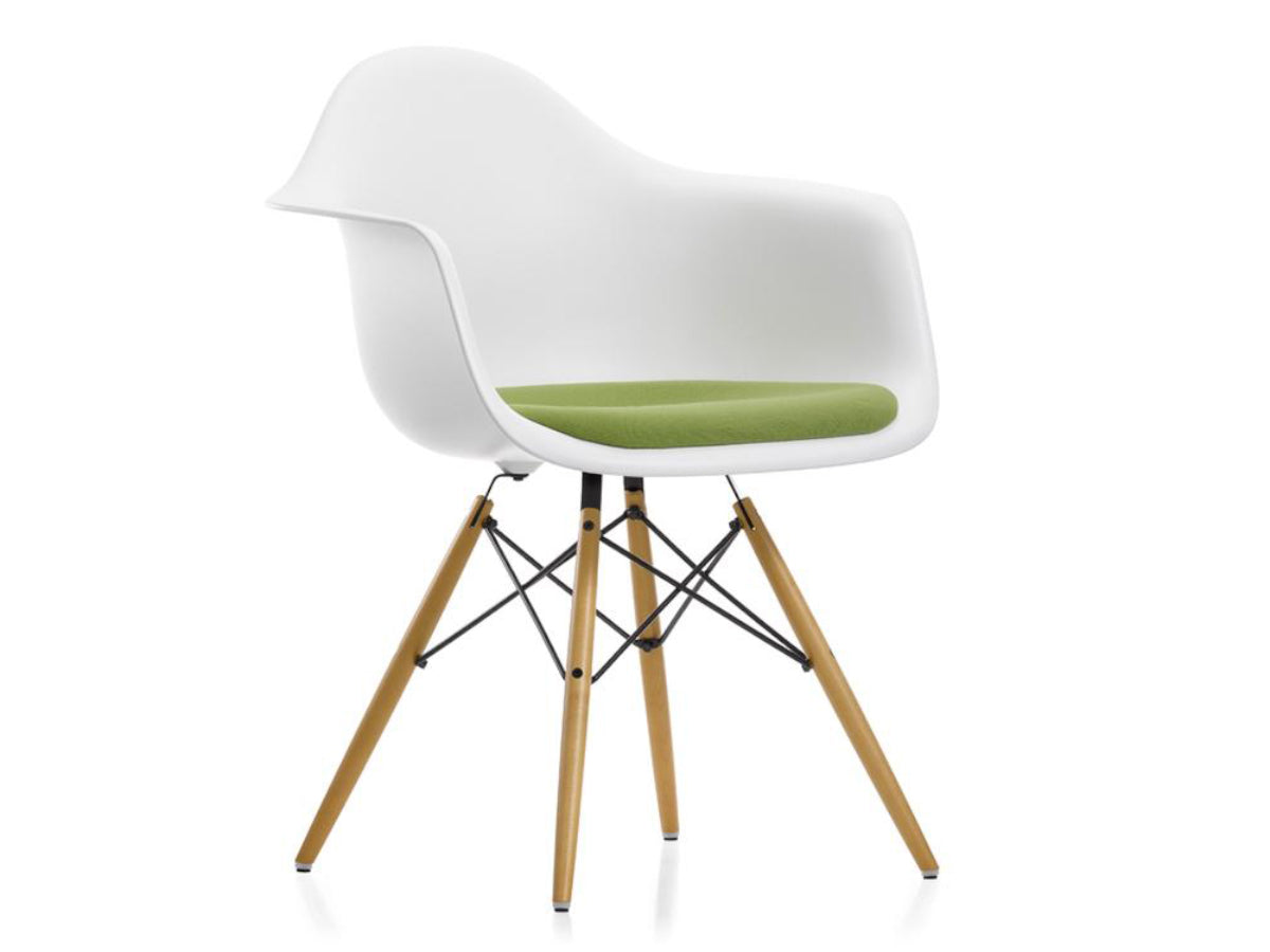 Vitra DAW Eames Plastic Chair - Seat Upholstery