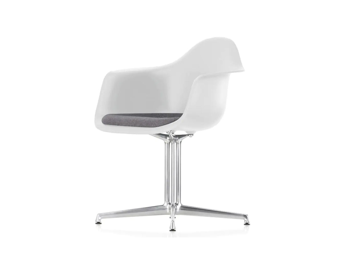Vitra DAL Eames Plastic Chair - Seat Upholstered
