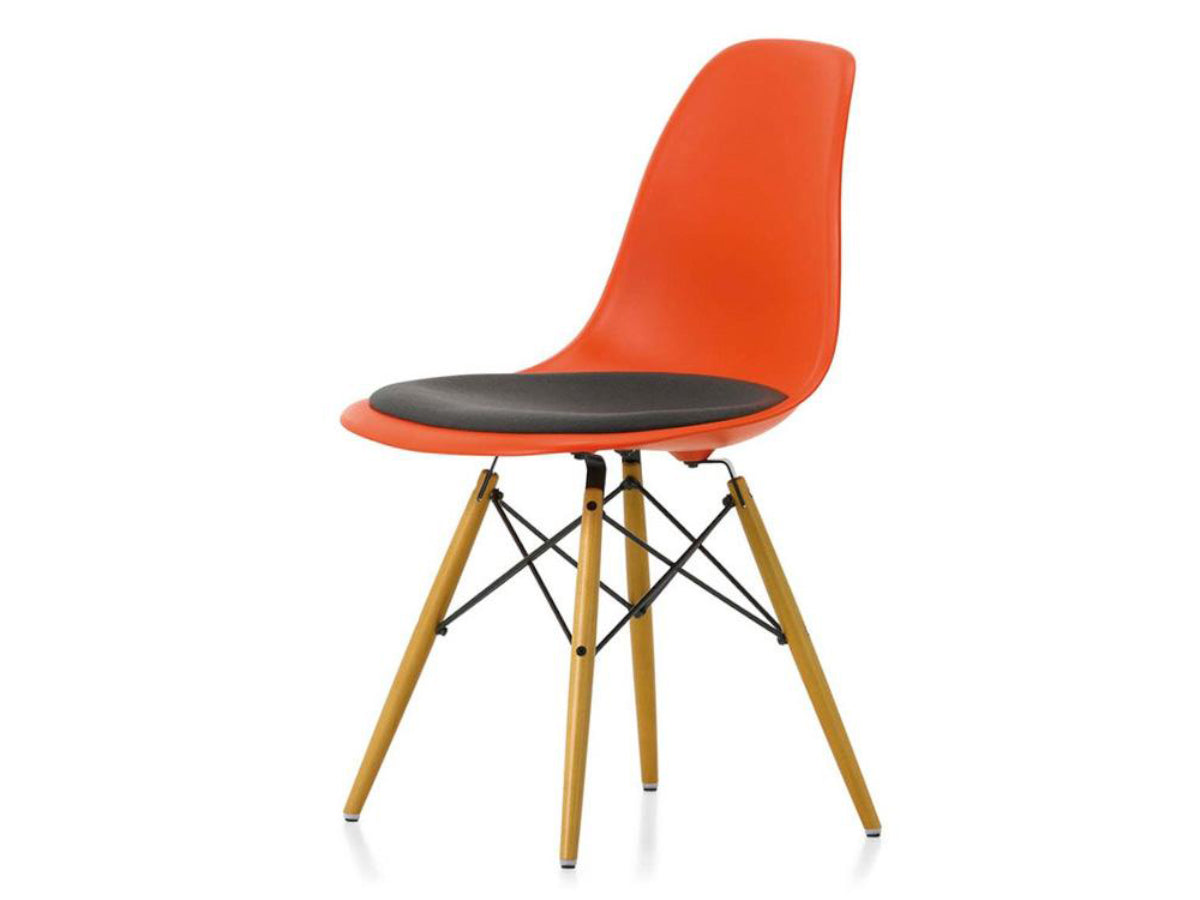 Vitra DSW Eames Plastic Chair - Seat Upholstery