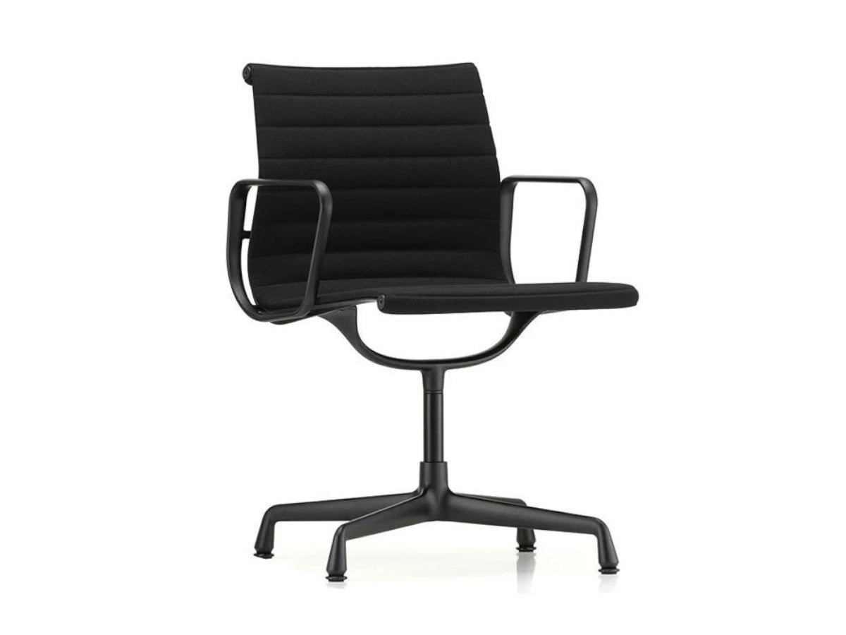 Vitra EA 104 Aluminium Chair with Black Base