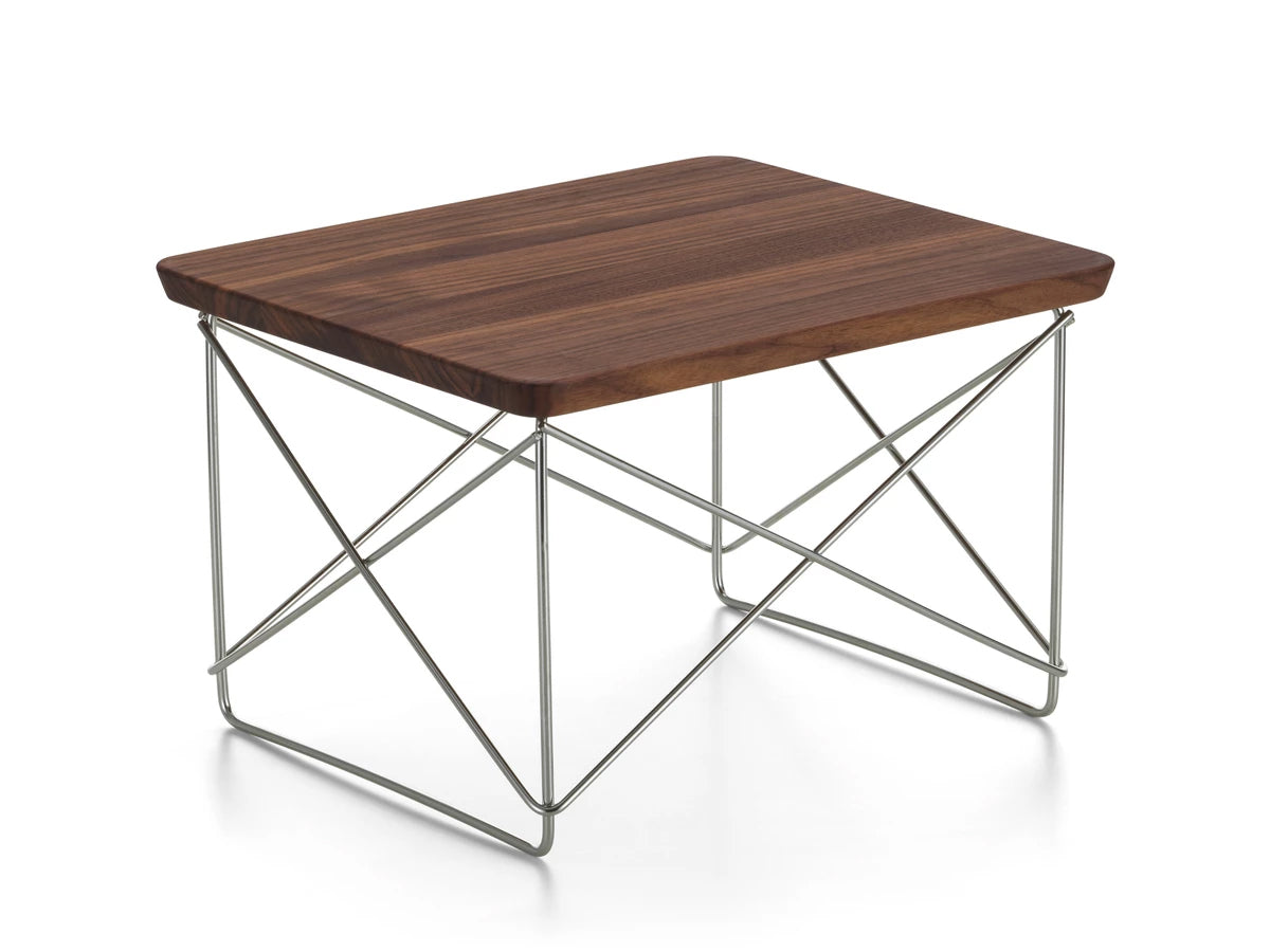 Vitra Eames LTR Table - Dark Walnut