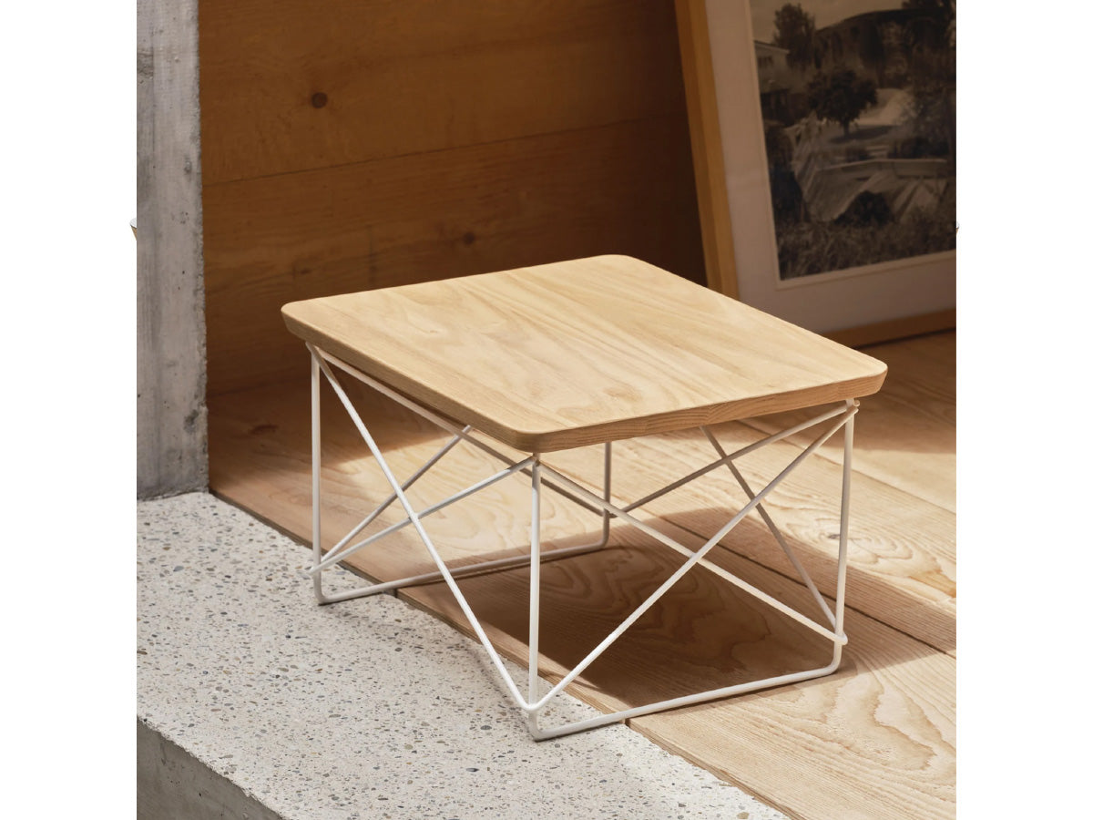 Vitra Eames LTR Occasional Table - Chestnut