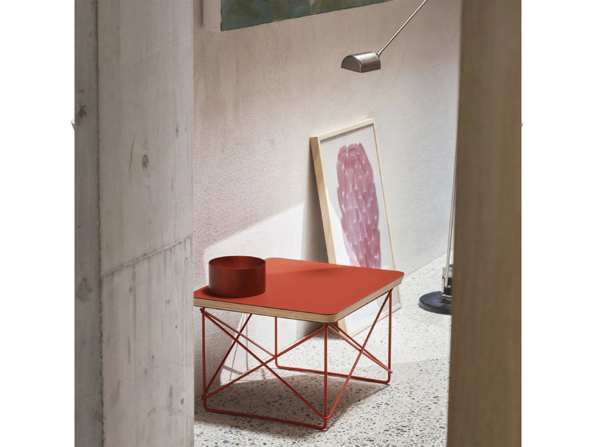 Vitra Eames LTR Occasional Table - Dark Brick