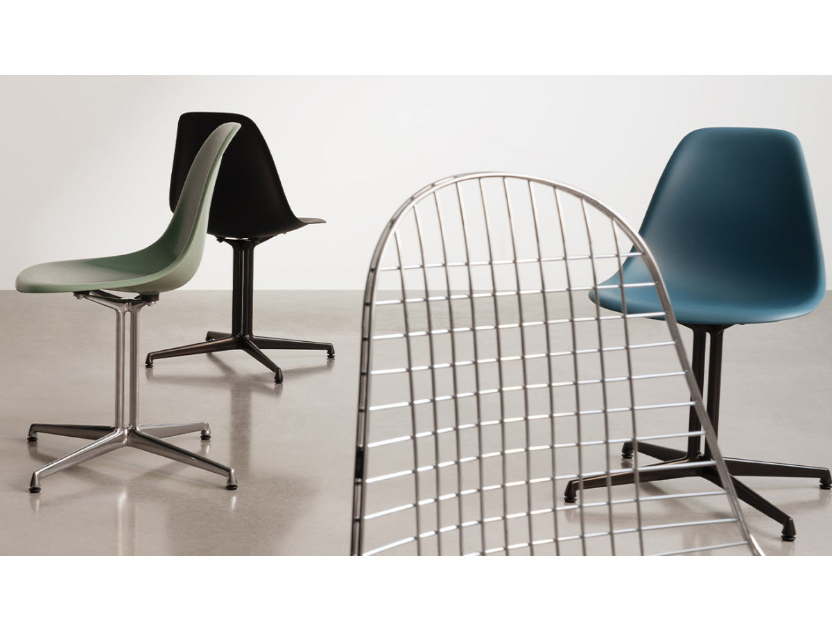 Vitra Eames DSL Plastic Side Chair - No Upholstery