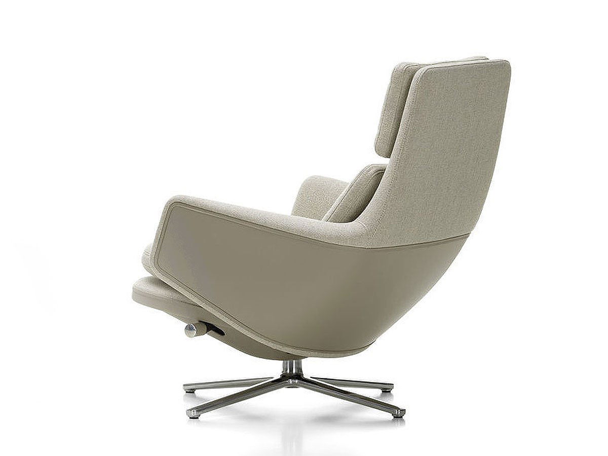 Vitra Grand Relax Lounge Chair &amp; Ottoman Fabric