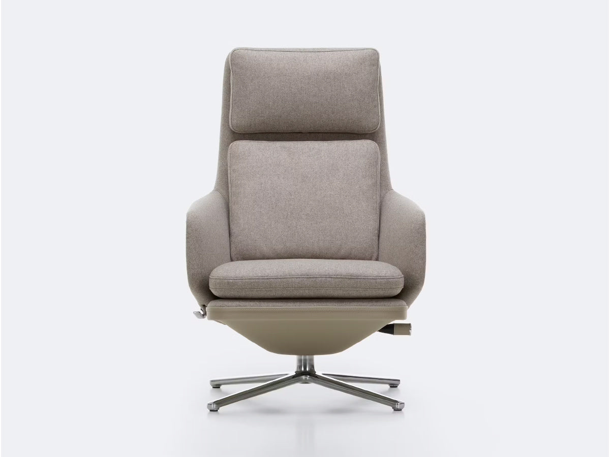 Vitra Grand Relax Lounge Chair &amp; Ottoman Fabric