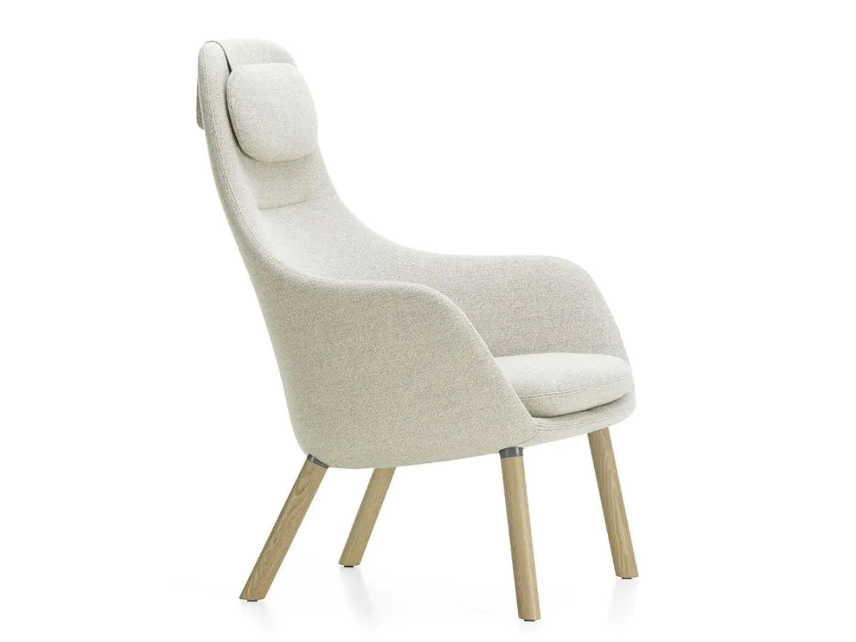 Vitra HAL Lounge Chair with loose cushion &amp; Ottoman