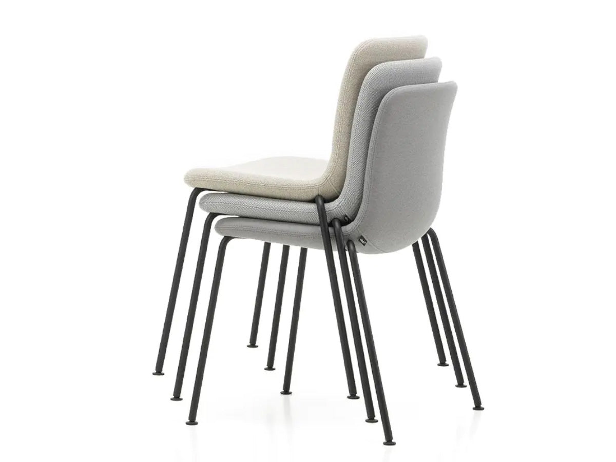 Vitra HAL Soft Tube Dining Chair Stackable