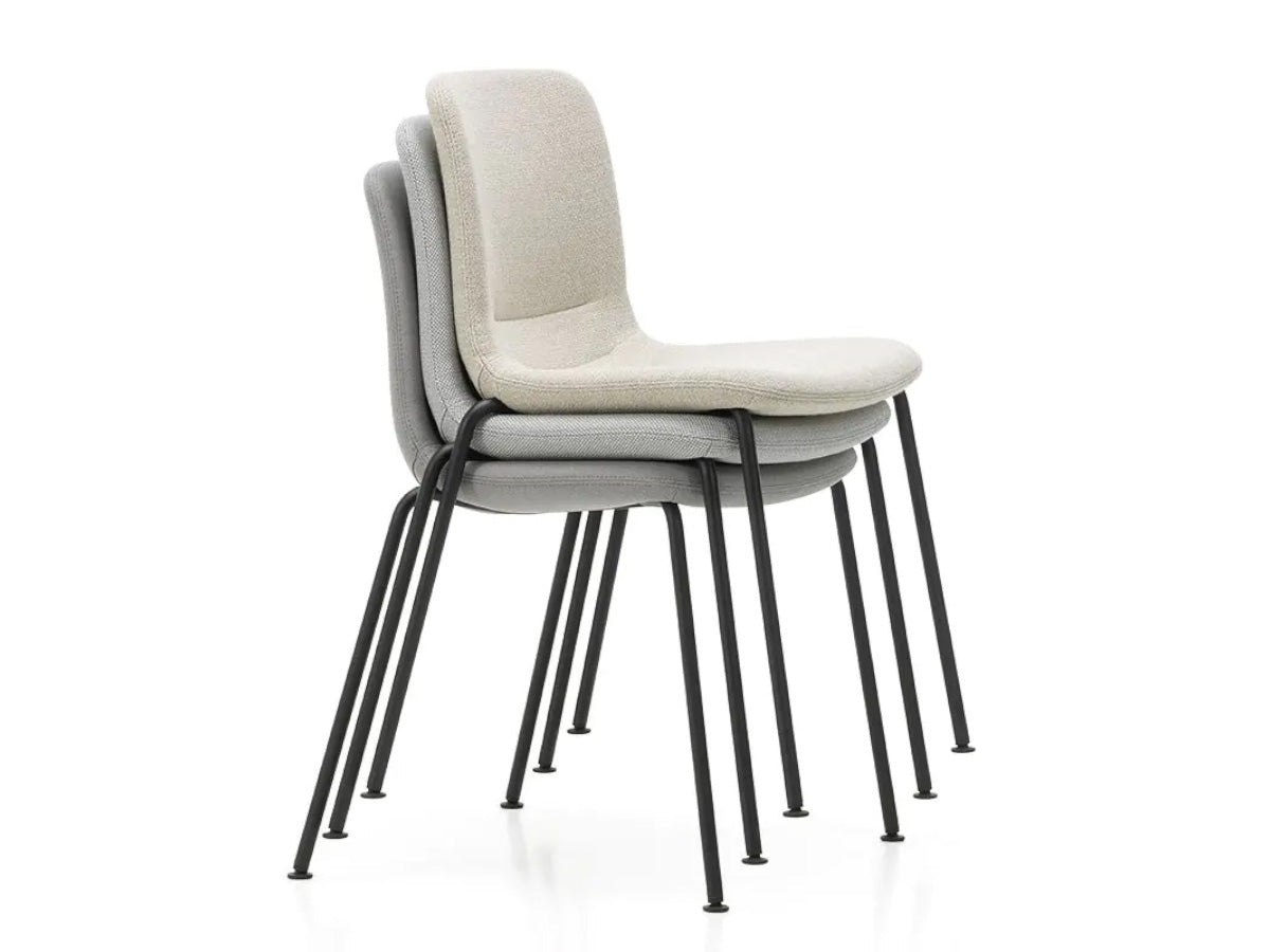 Vitra HAL Soft Tube Dining Chair Stackable